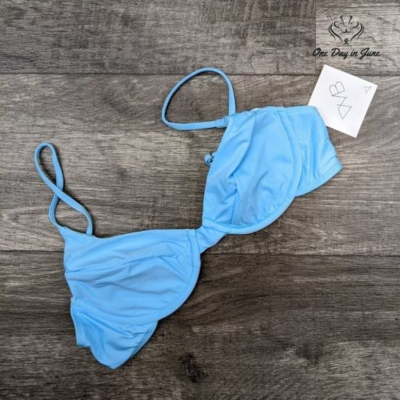 Vicious Young Babes Ocean Eyes Under Wire Bikini Top Size L - Picture 3 of 4